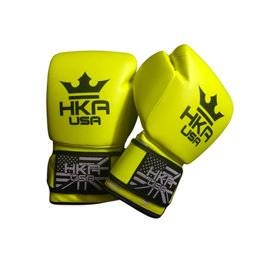 Neon Boxing Gloves - YELLOW