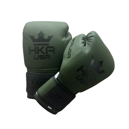 Pro Line- OD Green Matte Boxing Gloves
