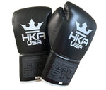 Lace-up Boxing Gloves - BLACK