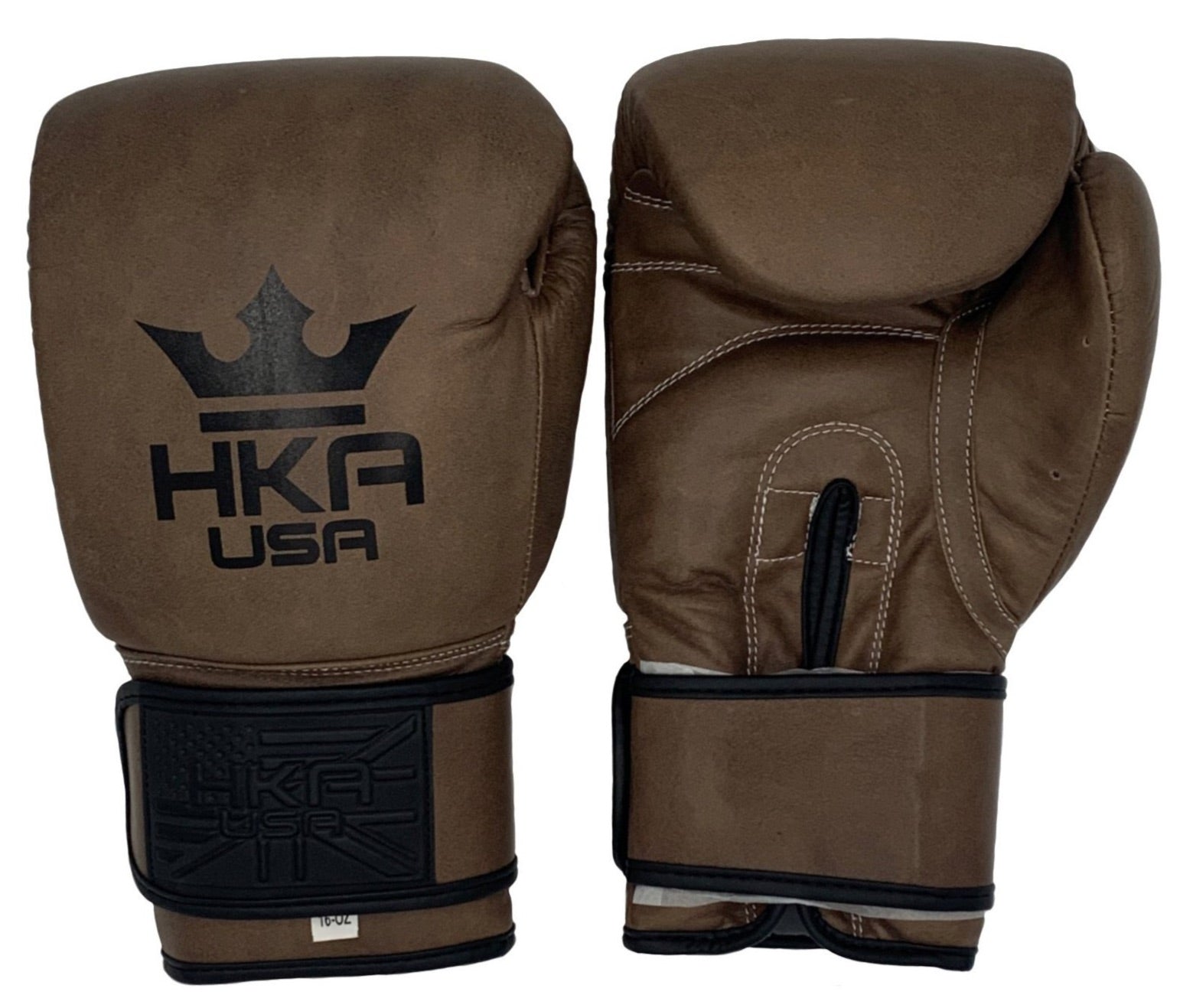 HKA Boxing Gloves Premium Line-CRACKED LEATHER