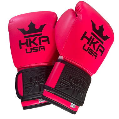 Neon Boxing Gloves - PINK