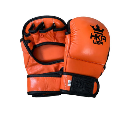 HKA USA P-Line MMA Sparing Gloves CLEVELAND ORANGE