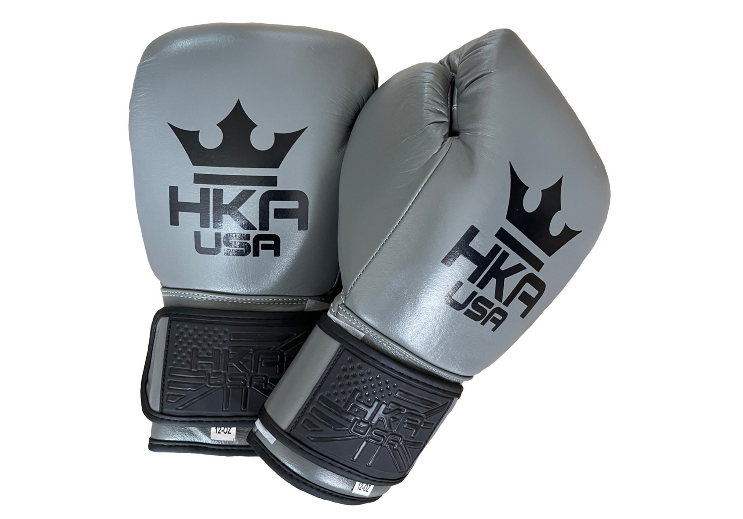 HKA Boxing Gloves Premium Line- SMOKE GREY