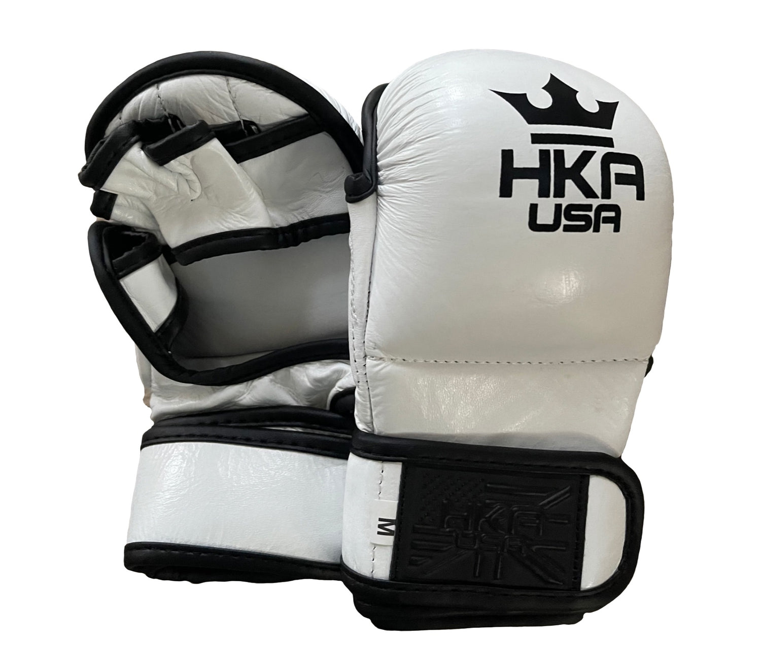 Premium Line MMA Sparring Gloves - CRISP WHITE