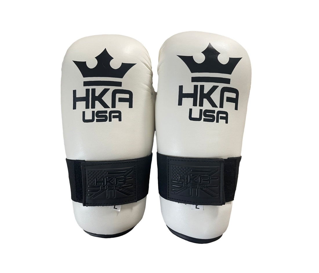 Point Karate Sparring Gloves - White