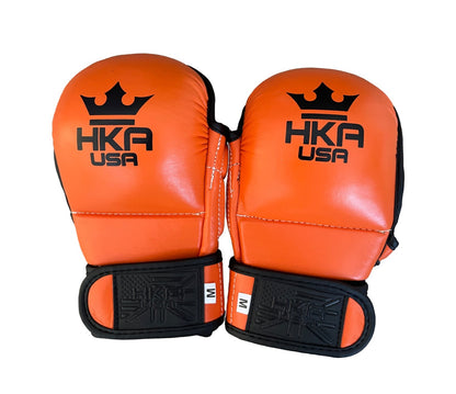 HKA USA P-Line MMA Sparing Gloves CLEVELAND ORANGE