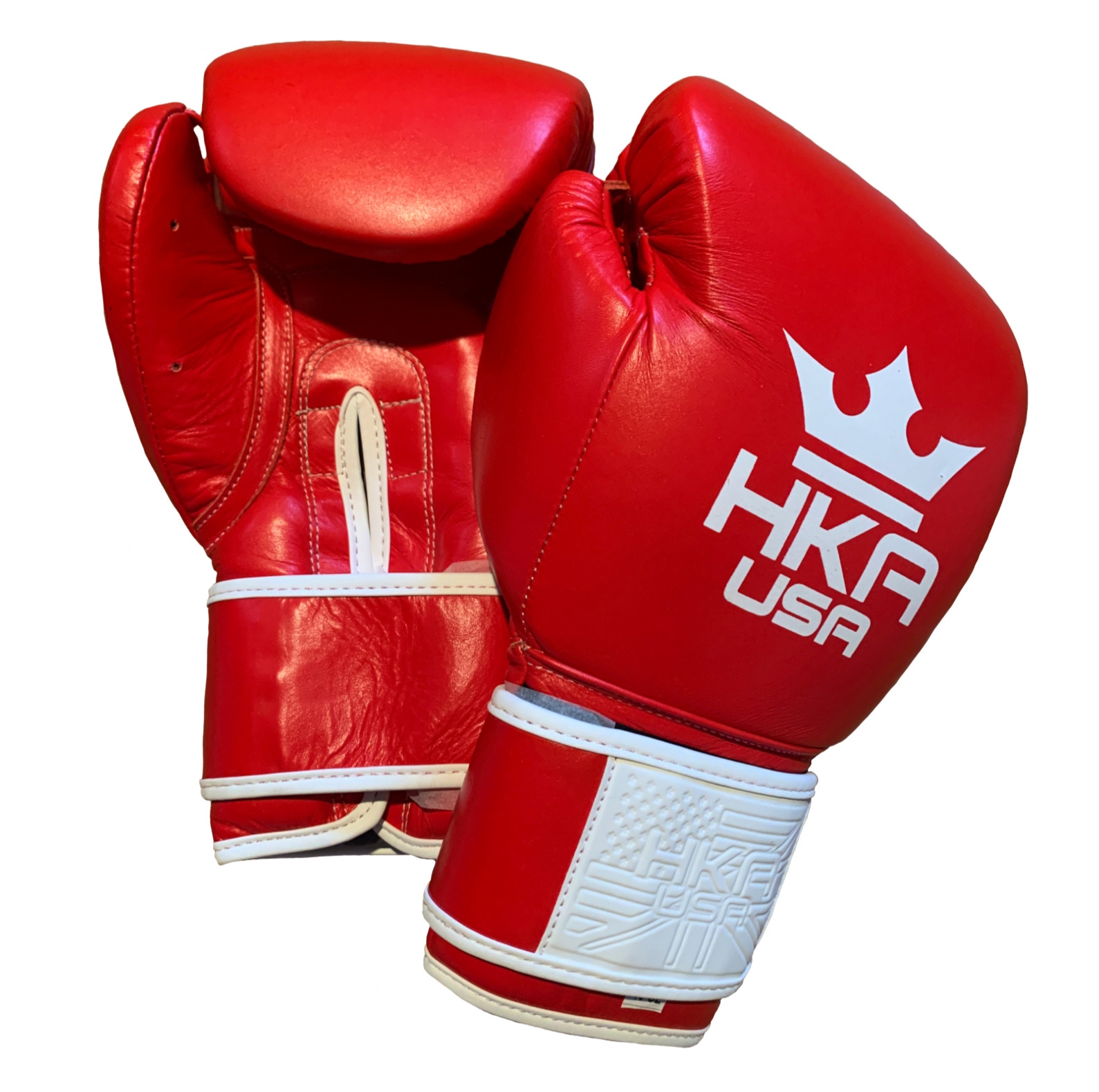 HKA Boxing Gloves Premium Line- RED