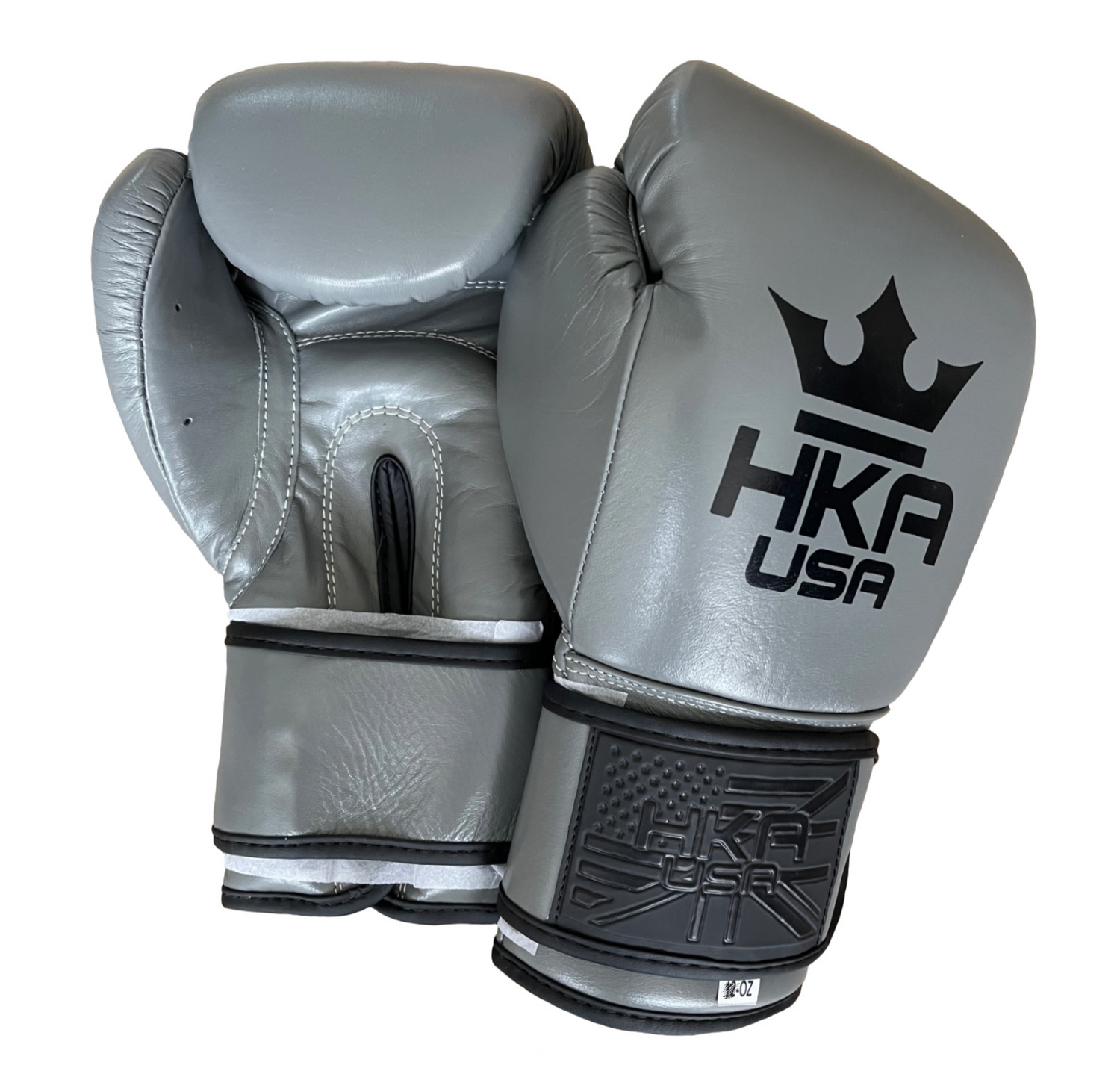 HKA Boxing Gloves Premium Line- SMOKE GREY